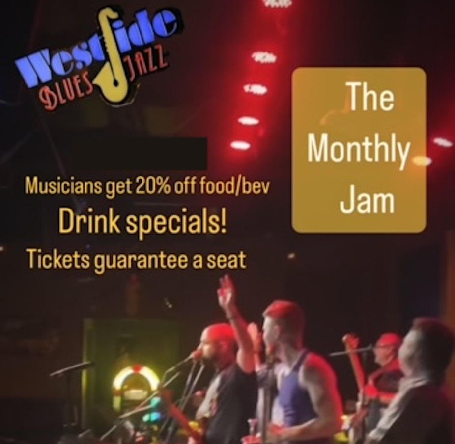 Westside's Jam Night - Hosted By Steve Heavenstone! event photo