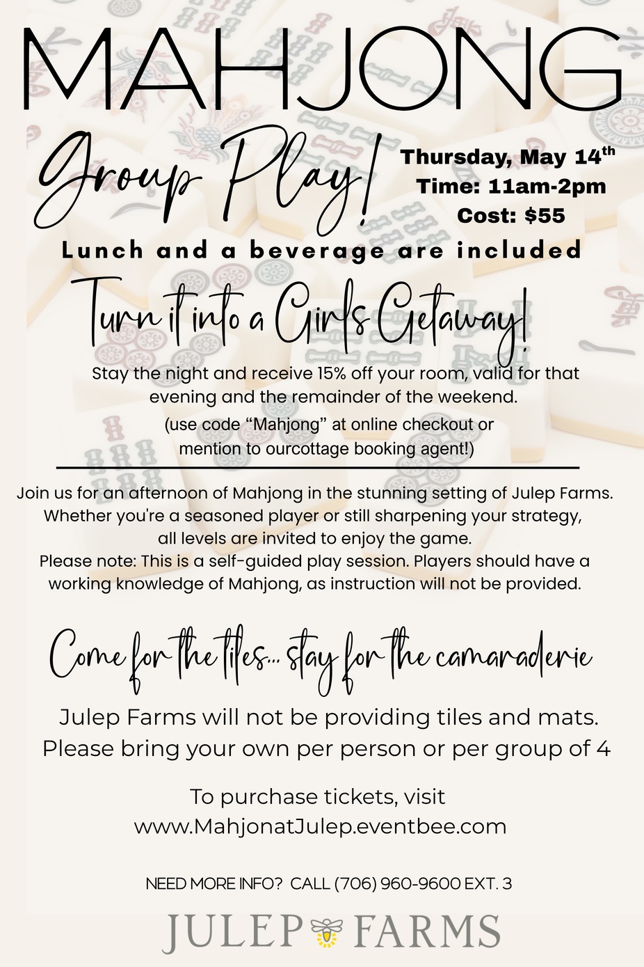 Mahjong Group Play! event photo