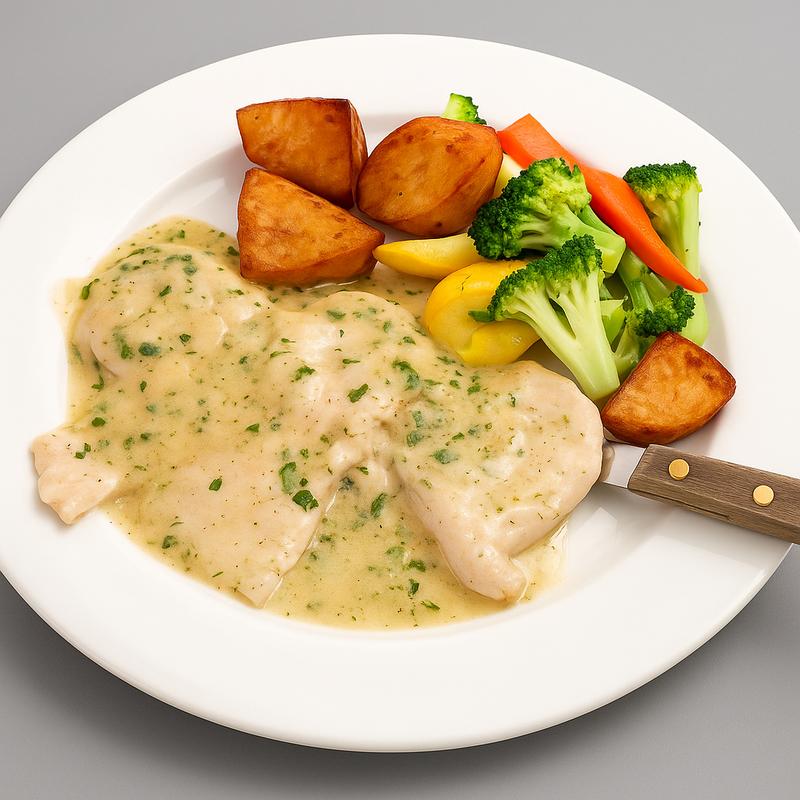 Veal Scaloppine al Marsala (natural veal - gluten-free) photo