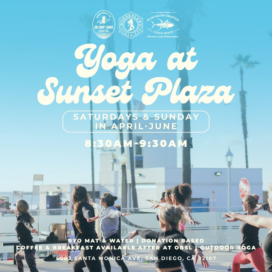 Yoga at Sunset Plaza event photo