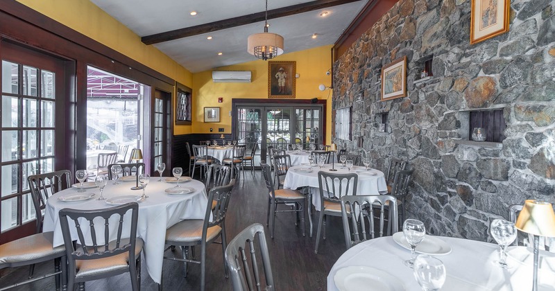 Interior, Amalfi dining room