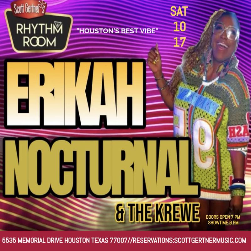 Event image Erikah Nocturnal & The Krewe