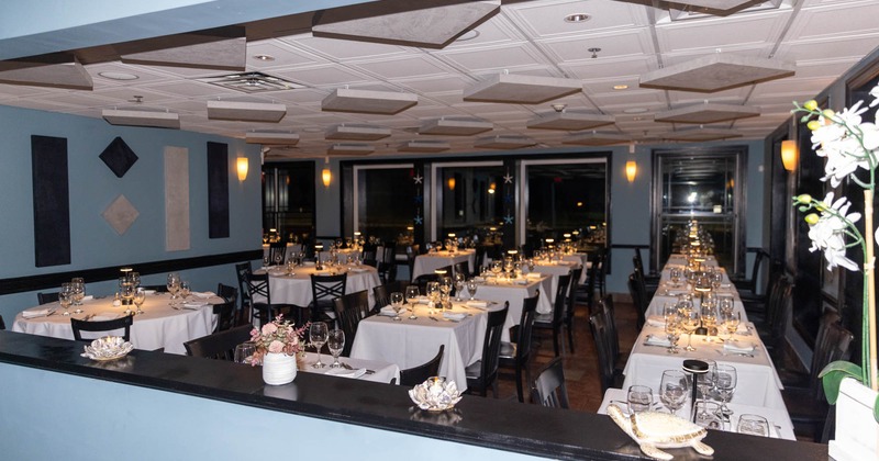 Interior, dining area