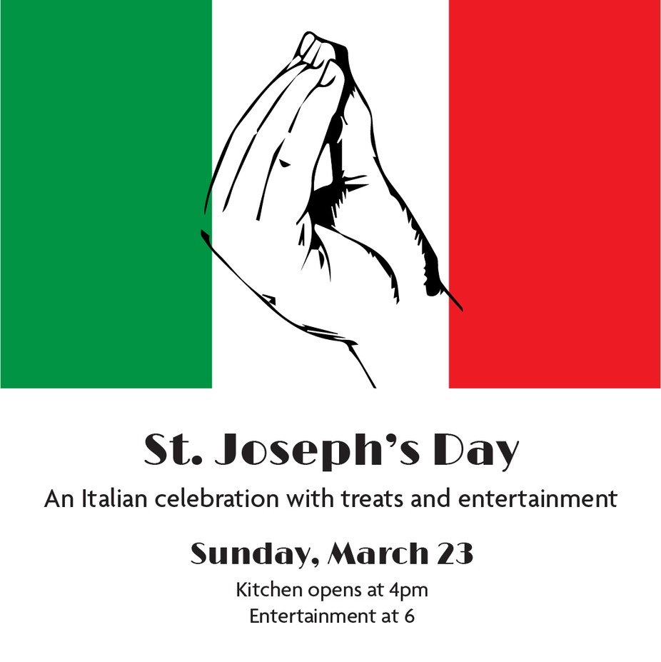 Save the Date-St. Joseph's Day event photo