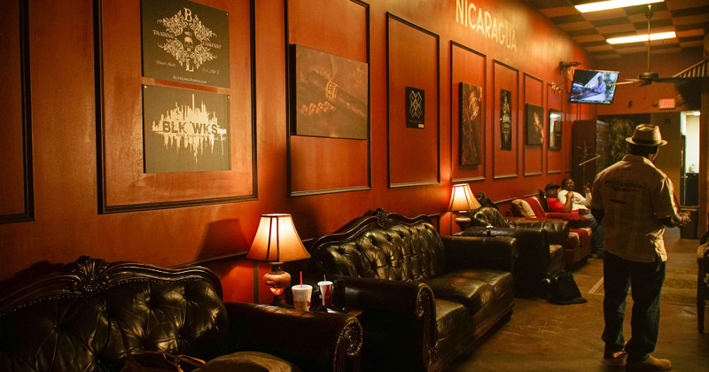 Interior, main seating area