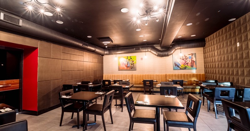 Restaurant dining area