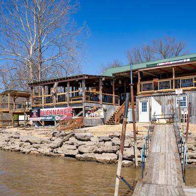 Restaurant by the river.