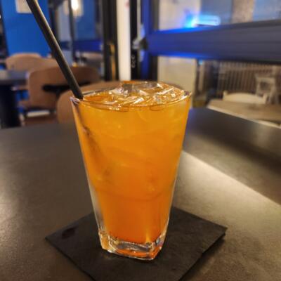 Mango Unchained Fall Cocktail.