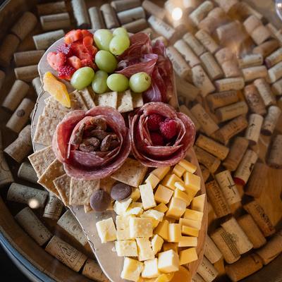 Charcuterie board.