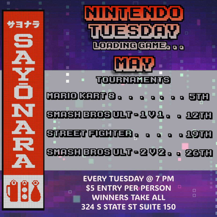 Nintendo Tuesday - May event photo