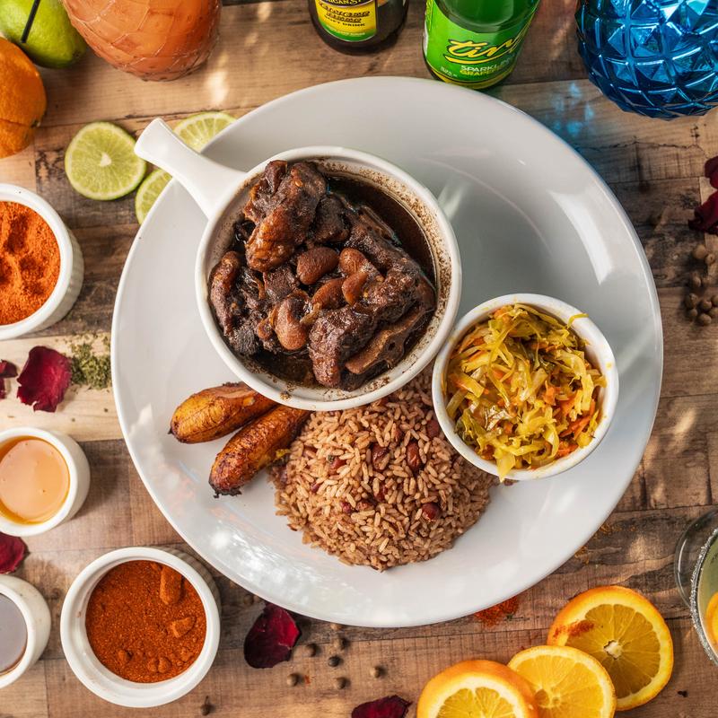 Braised Oxtails & Beans photo