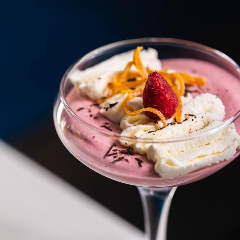 menu item 13 of 13, Raspberry Mousse