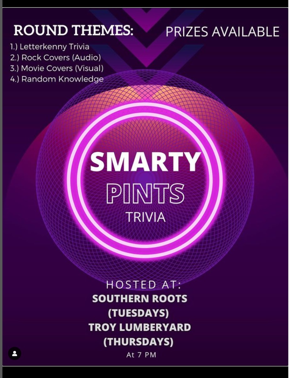 Smarty Pints Trivia! event photo