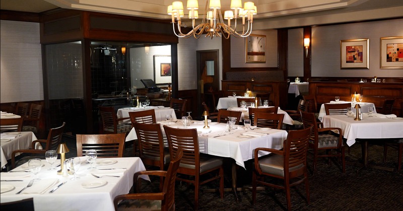 Interior, dining area