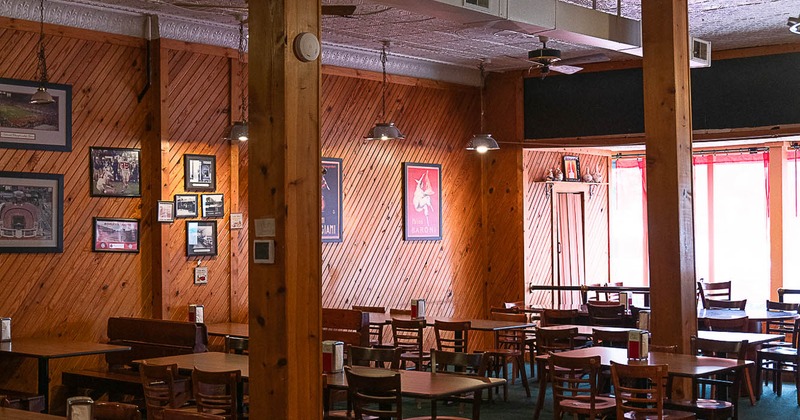 Interior, main seating area