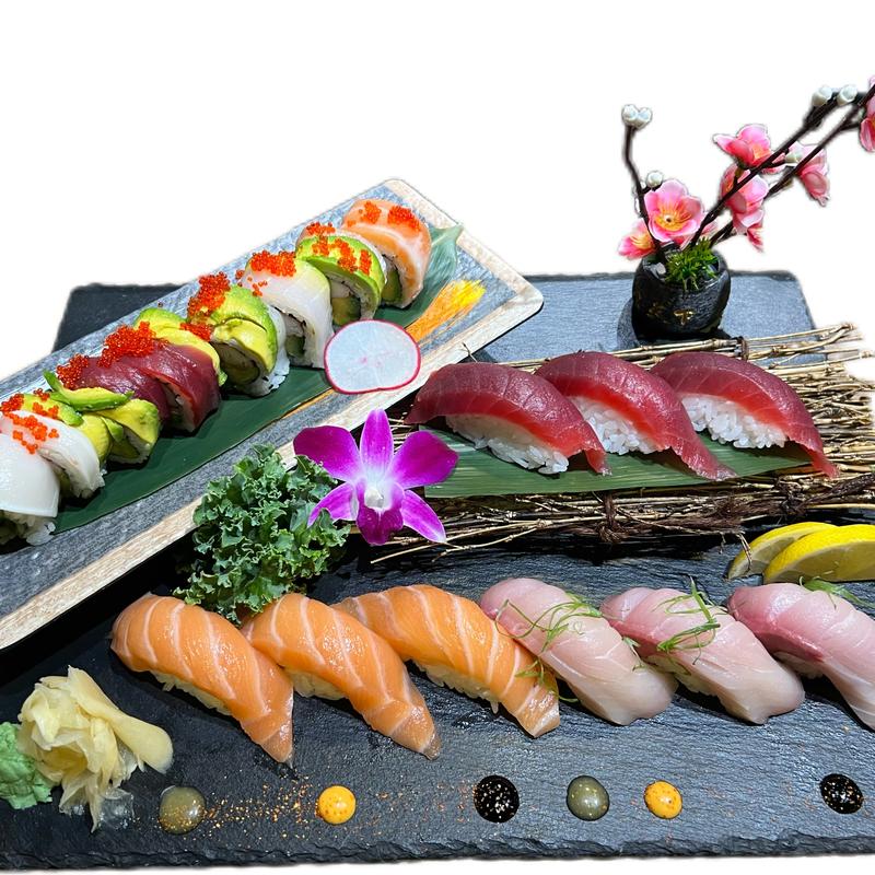 menu item 17 of 49, *Tri - Color Sushi