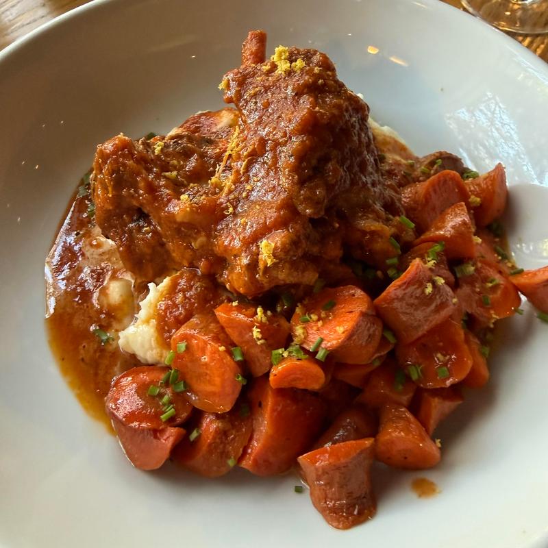 Bourbon-Braised Pork Osso Bucco photo