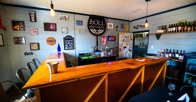 Interior, bar, stools