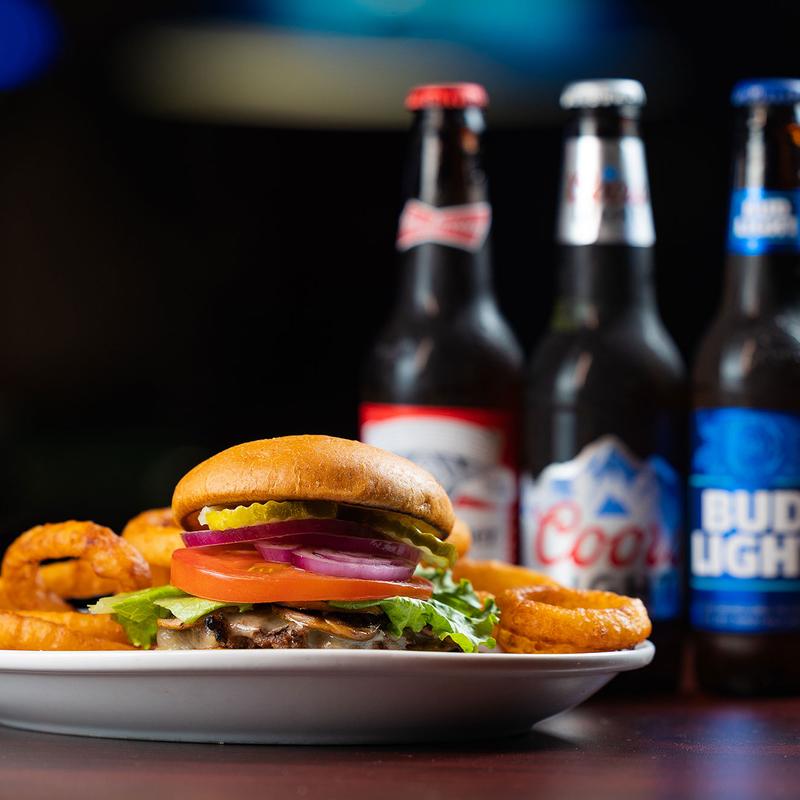 Mushroom Swiss Burger photo