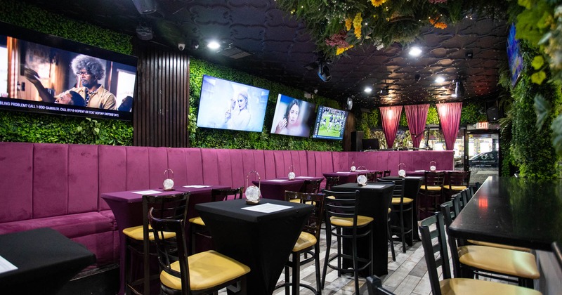 Interior, dining area