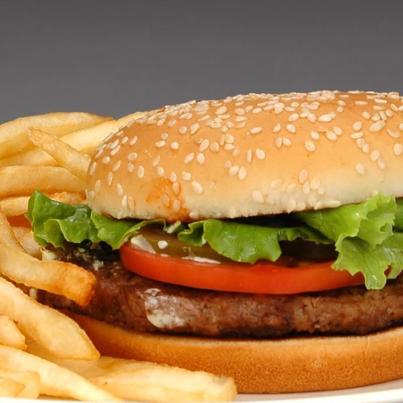 Kid's Hamburger w/Fries photo