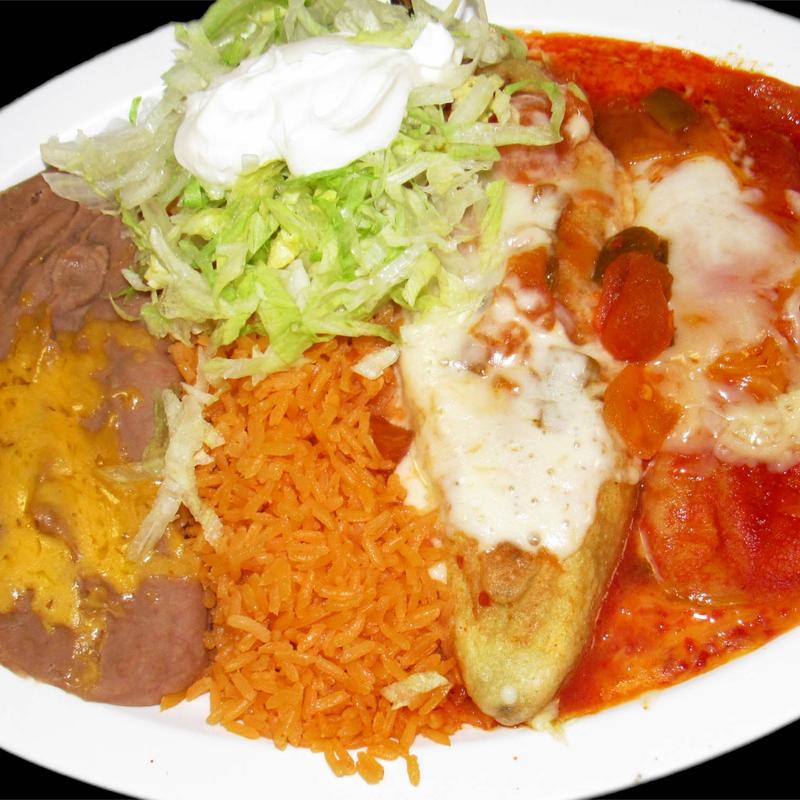 Chile Relleno & Enchilada photo