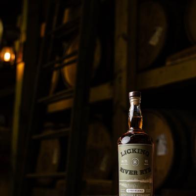 Licking River Rye Whiskey.