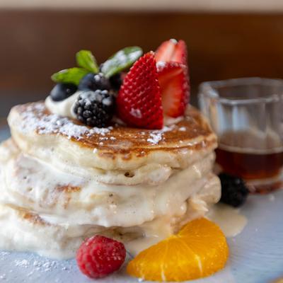 Mascarpone pancake.