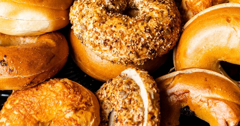 Assorted bagels
