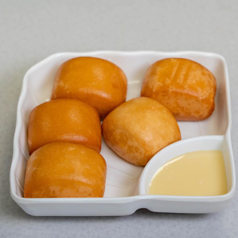 Fried Bun with Condensed Milk photo