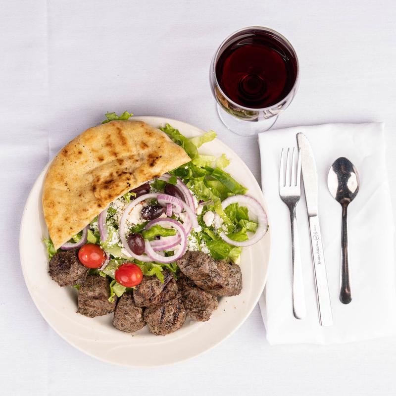 Open Beef Souvlaki photo