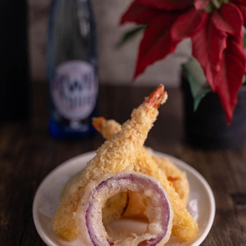 Tempura Appetizer Shrimp and Vegetables photo