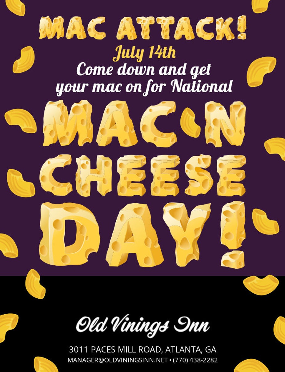 National Mac and Cheese Day event photo