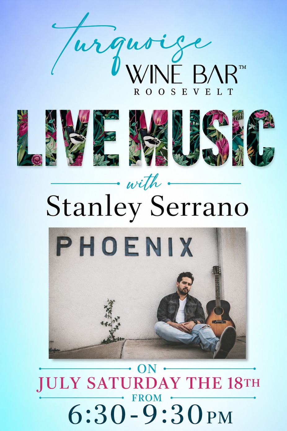 Live Music with Stanley Serrano event photo