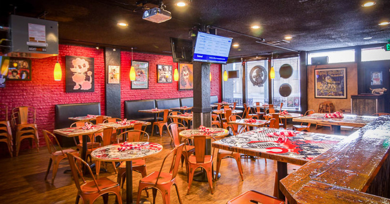 Restaurant interior