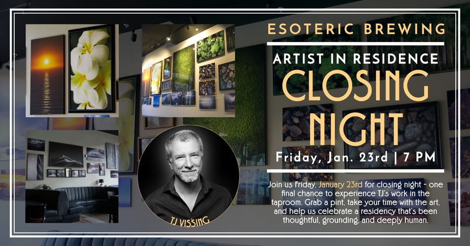Artist In Residence Closing Night Ft. TJ Vissing event photo