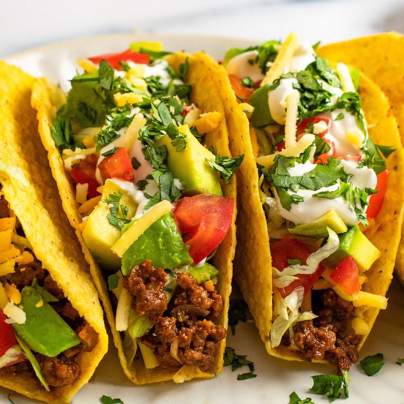 Beef tacos photo