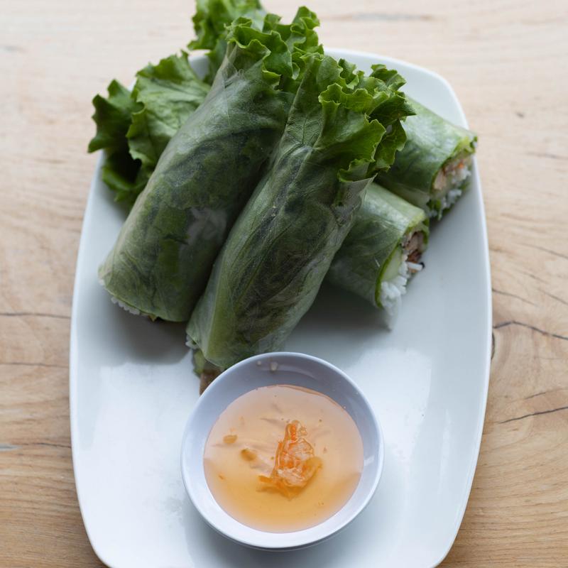 Grilled Chicken or Pork Fresh Rolls photo