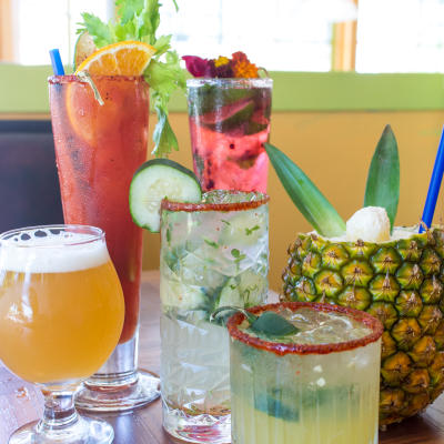 Cocktails.