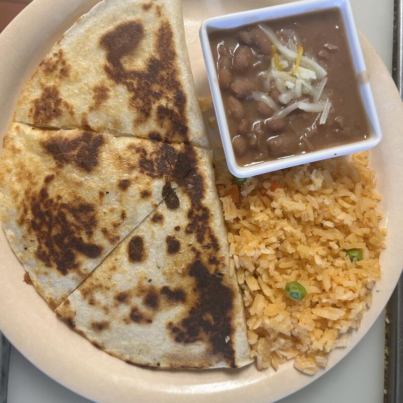 Keiki Quesadilla Plate photo