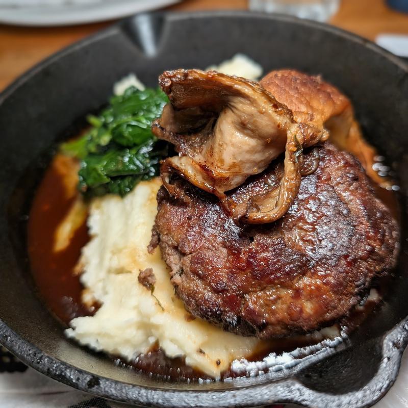 menu item 6 of 21, Hamburger steak