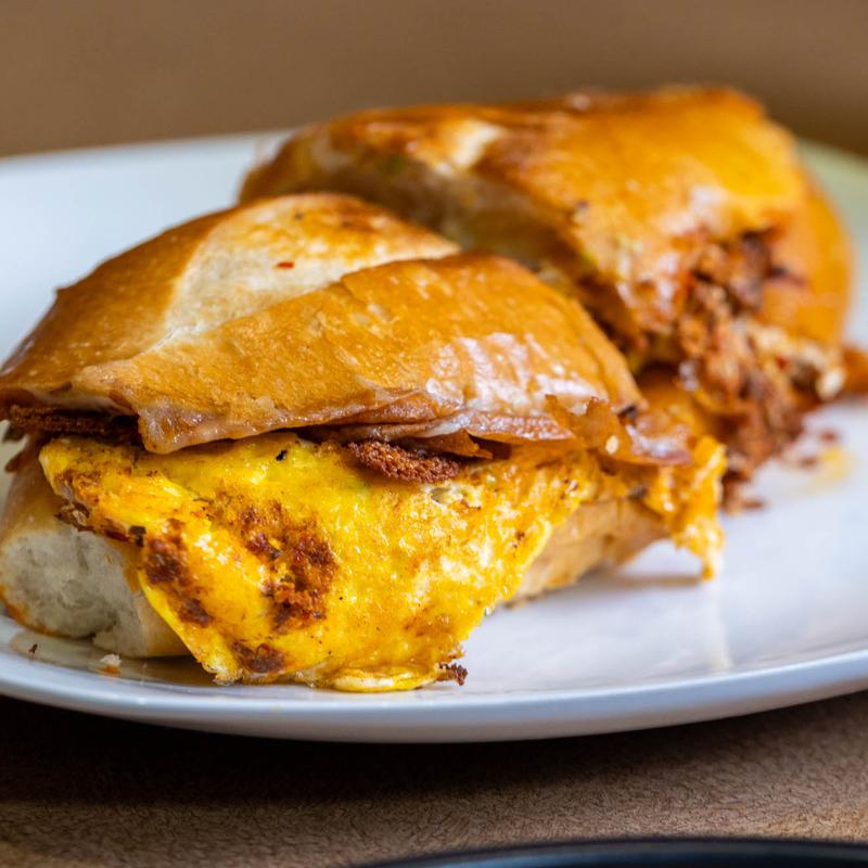 menu item 6 of 7, Tortas