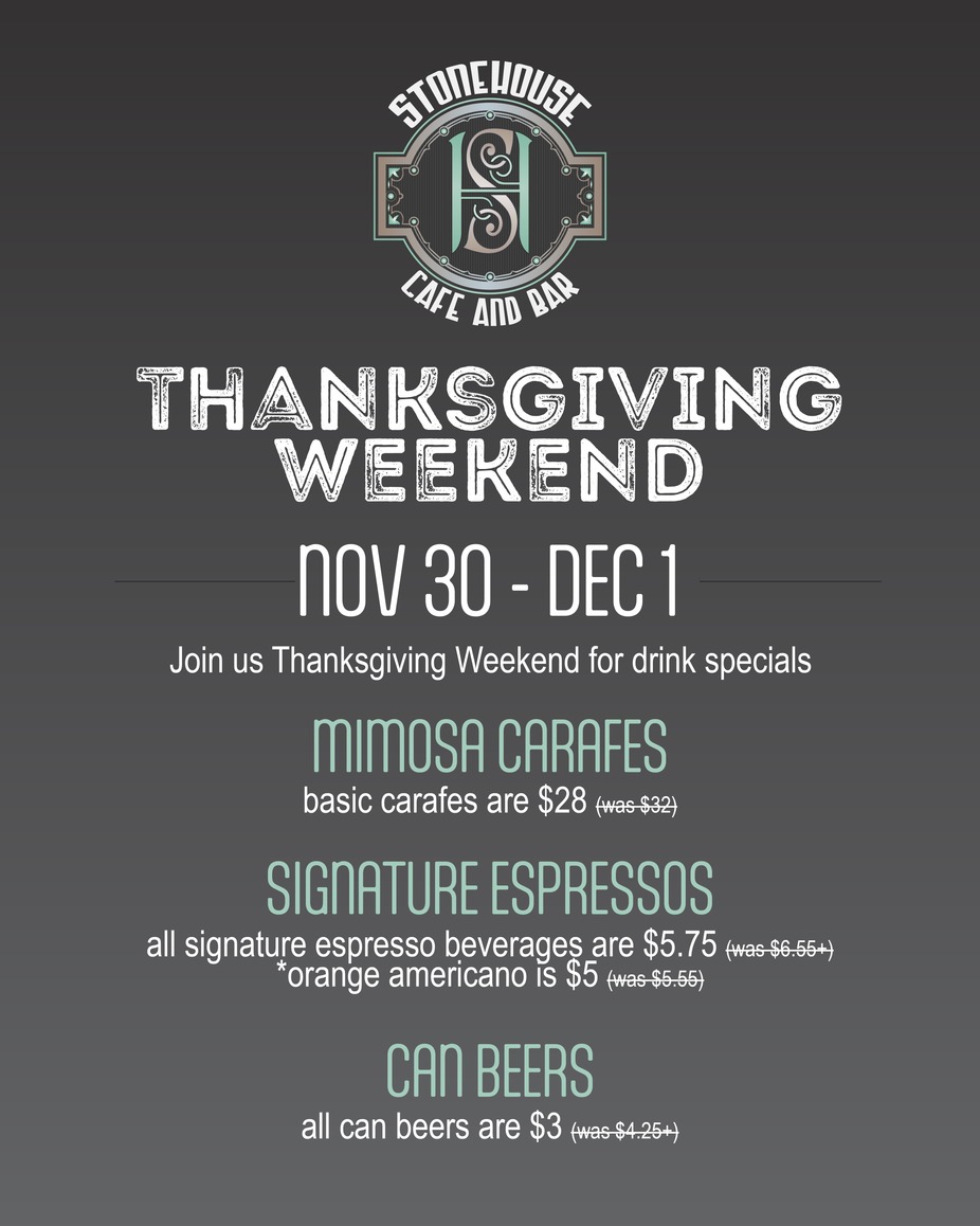 Thanksgiving Weekend Deals event photo