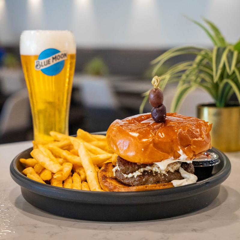 menu item 11 of 15, Greek Burger