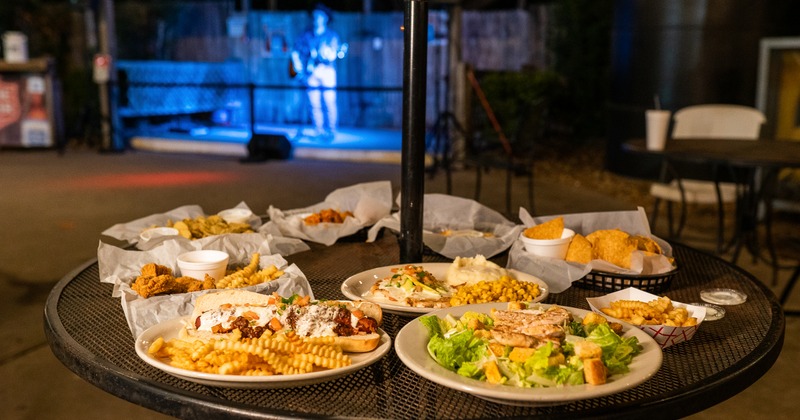 Various food on the table