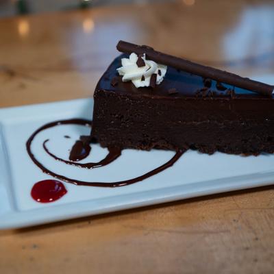 Flourless Mocha Torte.