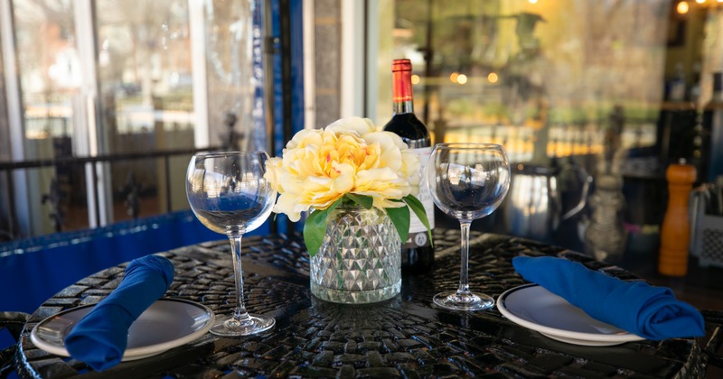 Exterior, seating space