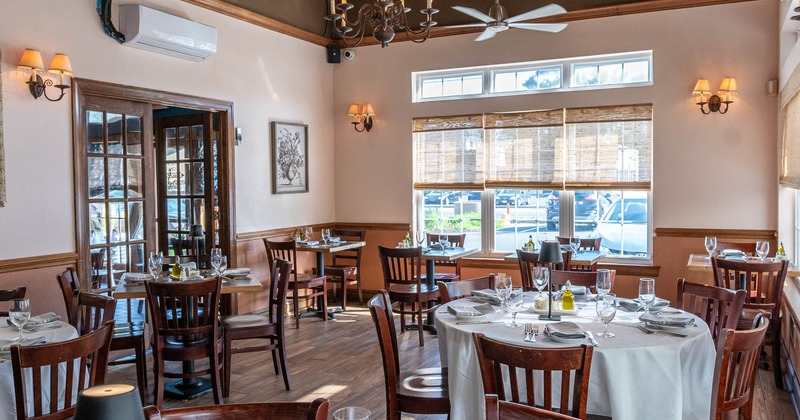 Interior, dining area