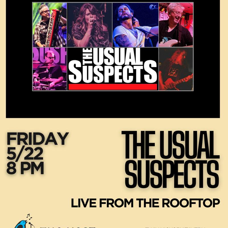 Event image The Usual Suspects Live From the Rooftop! #thenest