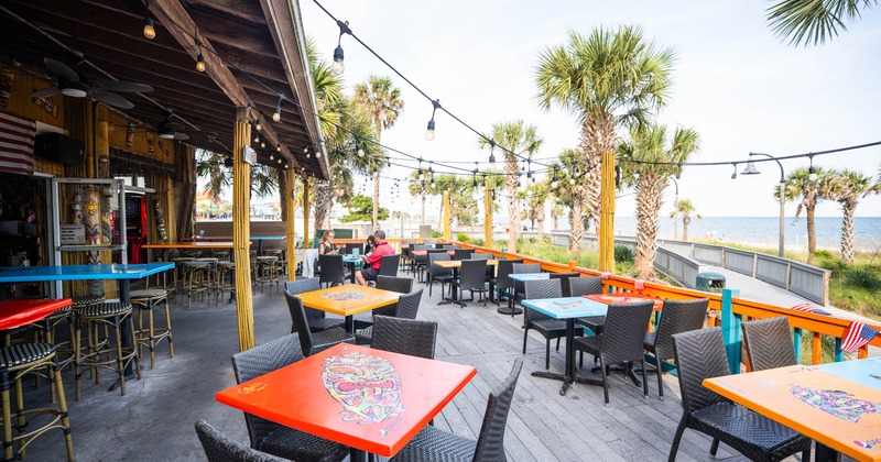 Exterior, patio area